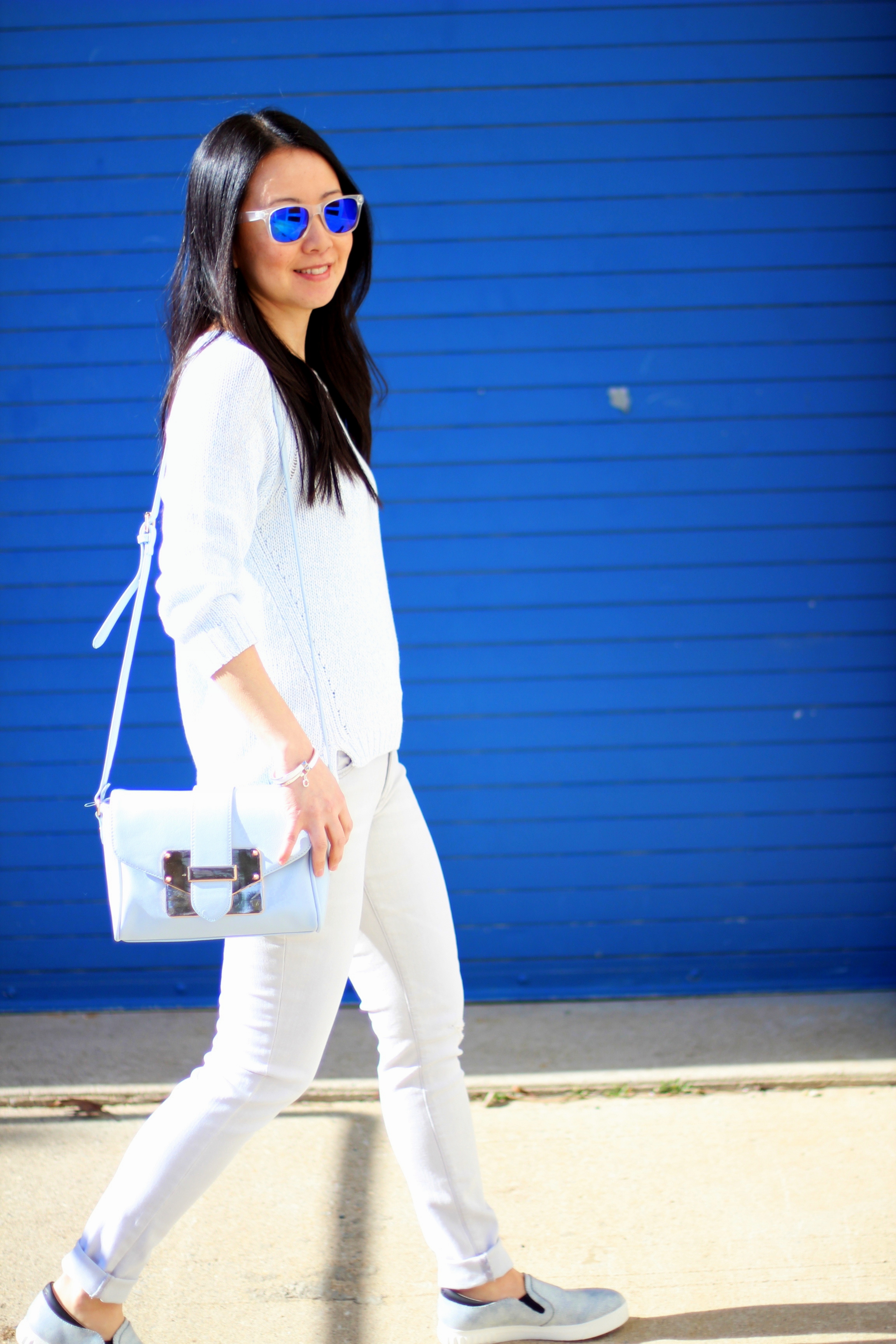 Outfit Highlight: Cool Blues - My Rose Colored Shades