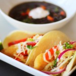 Recipe Highlight: Fish Tacos & Black Beans