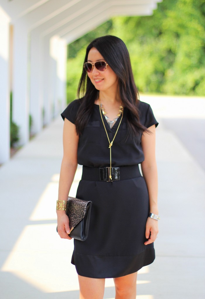 Outfit Highlight: Black and Gold - My Rose Colored Shades