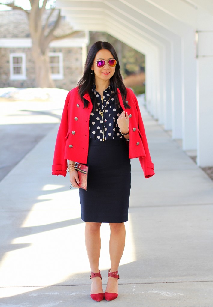 Outfit Highlight: Foxy Polka Dots - My Rose Colored Shades